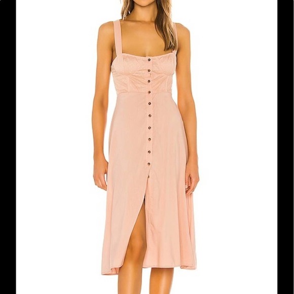 WeWoreWhat Dresses & Skirts - WeWoreWhat Harper Dress in Maple Sugar